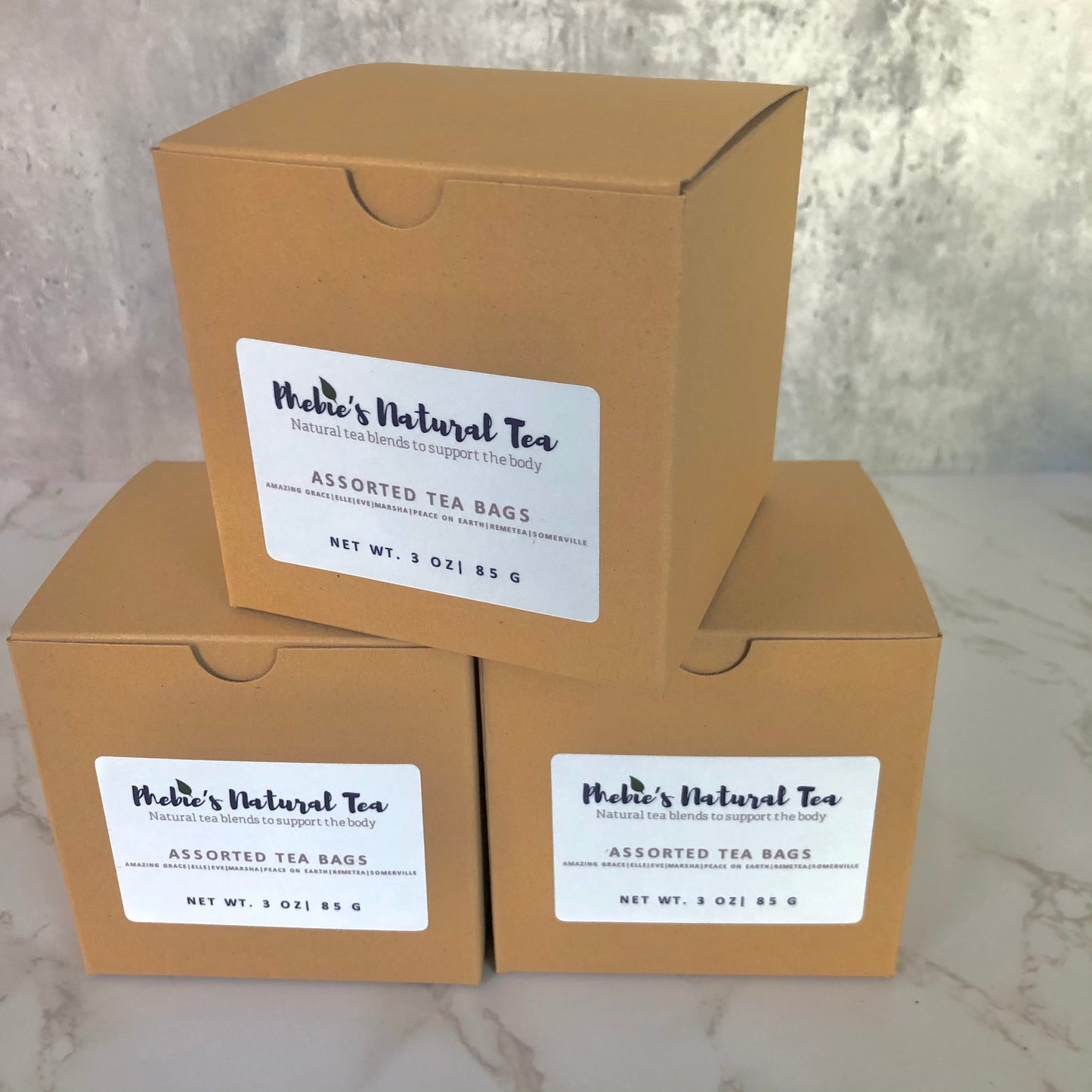 Assorted Tea Bags: 14 - Pack
