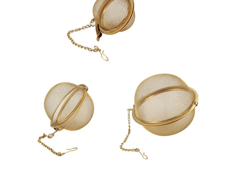 Gold Tea Ball Infuser